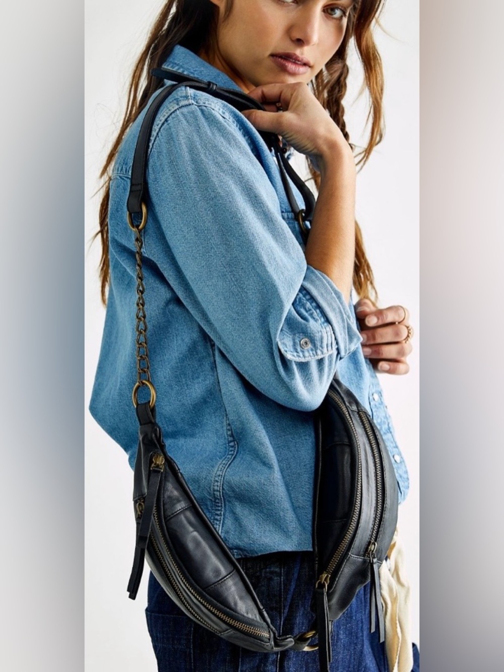 Free People Dion Double Sling Bag - Picture 2 of 9